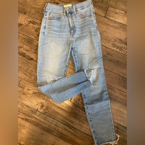 Madewell skinny jeans